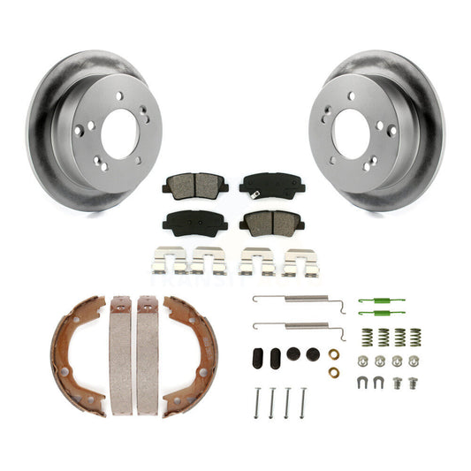 Coated Disc Rotors and Semi-Metallic Brake Pads Kit-KGS-103369 - Kit.bestparts.ca