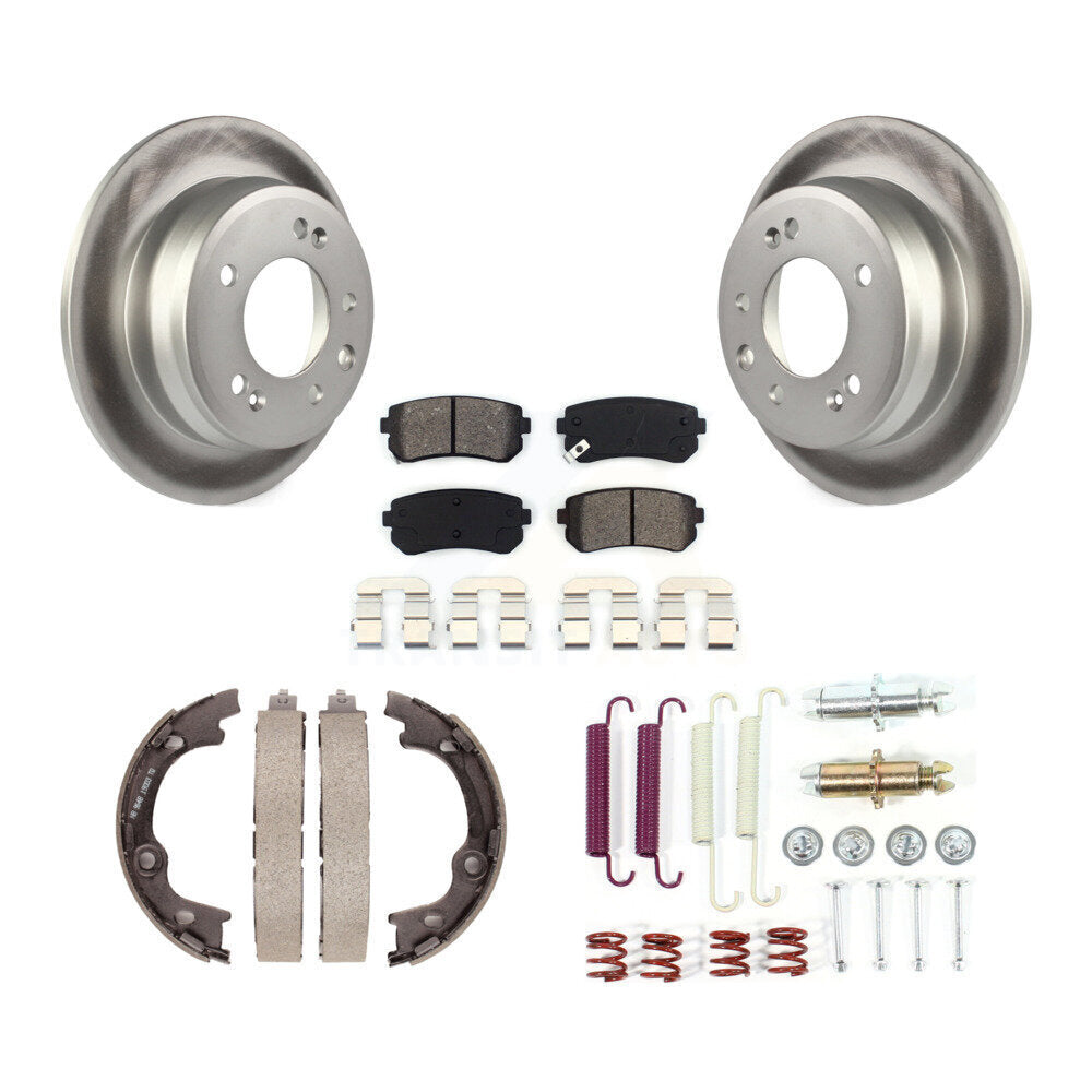 Coated Disc Rotors and Semi-Metallic Brake Pads Kit-KGS-103370 - Kit.bestparts.ca Kit.bestparts.ca