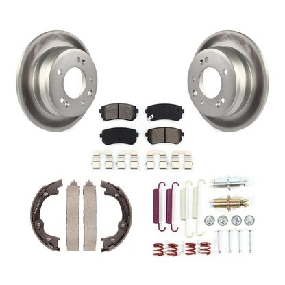 Coated Disc Rotors and Semi-Metallic Brake Pads Kit-KGS-103370 - Kit.bestparts.ca