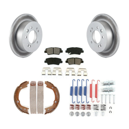 Coated Disc Rotors and Semi-Metallic Brake Pads Kit-KGS-103371 - Kit.bestparts.ca