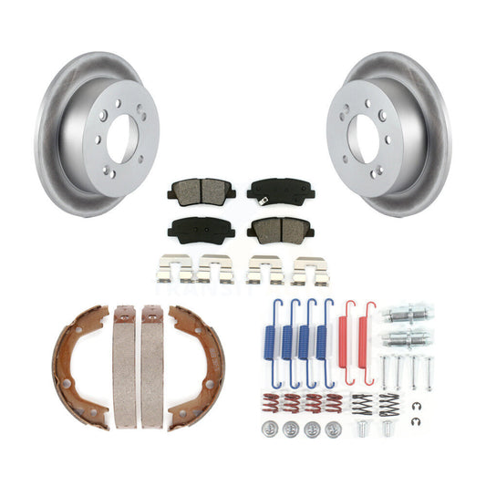 Coated Disc Rotors and Semi-Metallic Brake Pads Kit-KGS-103371 - Kit.bestparts.ca
