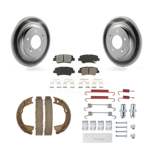 Coated Disc Rotors and Semi-Metallic Brake Pads Kit-KGS-103372 - Kit.bestparts.ca