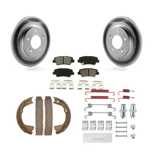 Coated Disc Rotors and Semi-Metallic Brake Pads Kit-KGS-103373 - Kit.bestparts.ca