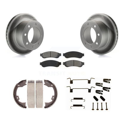 coated disc rotors and semi metallic brake pads-kgs-103376 - Kit.bestparts.ca