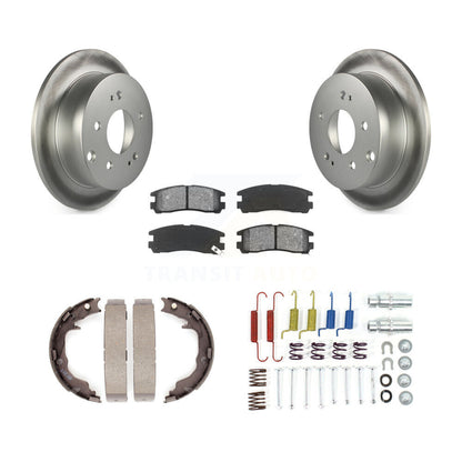 Coated Disc Rotors and Semi-Metallic Brake Pads Kit-KGS-103383 - Kit.bestparts.ca