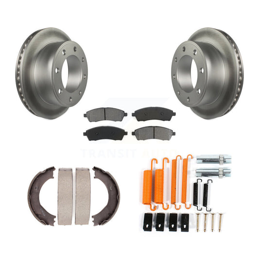 Coated Disc Rotors and Semi-Metallic Brake Pads Kit-KGS-103384 - Kit.bestparts.ca