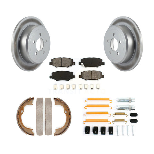 Coated Disc Rotors and Semi-Metallic Brake Pads Kit-KGS-103385 - Kit.bestparts.ca