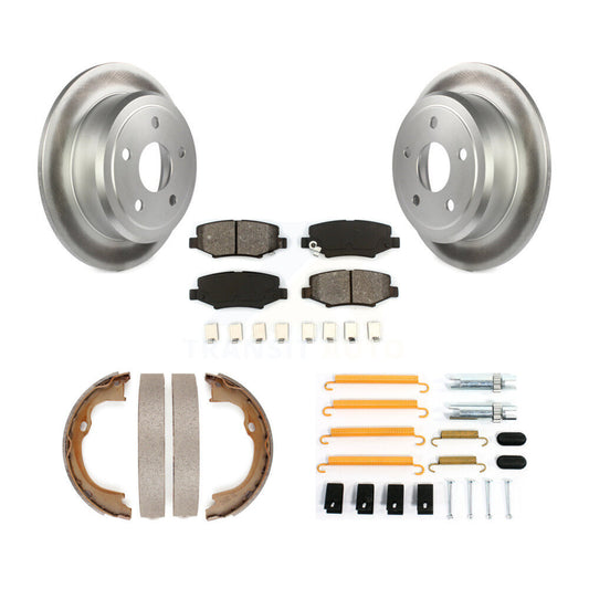 Coated Disc Rotors and Semi-Metallic Brake Pads Kit-KGS-103386 - Kit.bestparts.ca