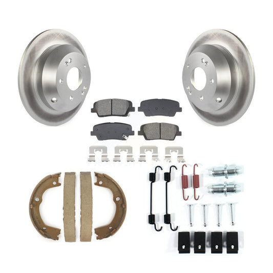 Coated Disc Rotors and Semi-Metallic Brake Pads Kit-KGS-103387 - Kit.bestparts.ca
