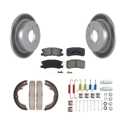 Coated Disc Rotors and Semi-Metallic Brake Pads Kit-KGS-103392 - Kit.bestparts.ca