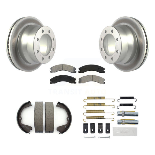 Coated Disc Rotors and Semi-Metallic Brake Pads Kit-KGS-103396 - Kit.bestparts.ca
