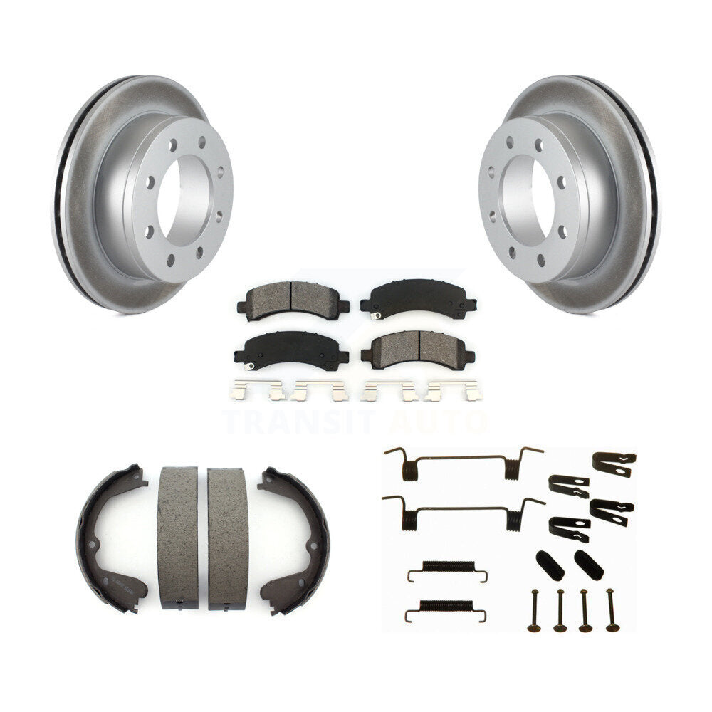 Coated Disc Rotors and Semi-Metallic Brake Pads Kit-KGS-103401 - Kit.bestparts.ca