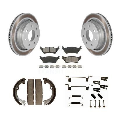 coated disc rotors and semi metallic brake pads-kgs-103411 - Kit.bestparts.ca