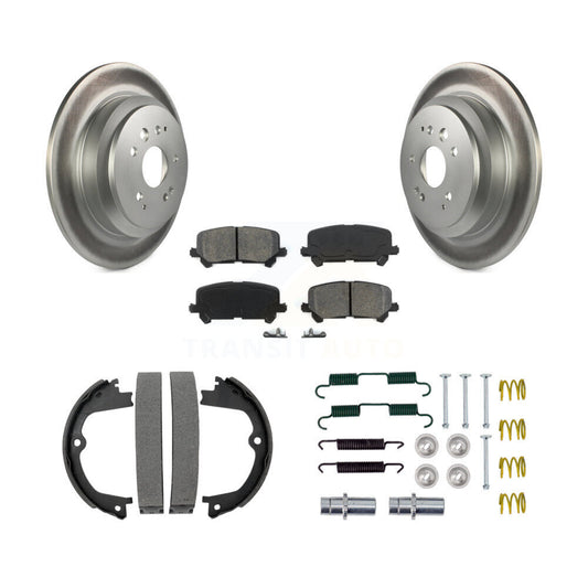 Coated Disc Rotors and Semi-Metallic Brake Pads Kit-KGS-103412 - Kit.bestparts.ca