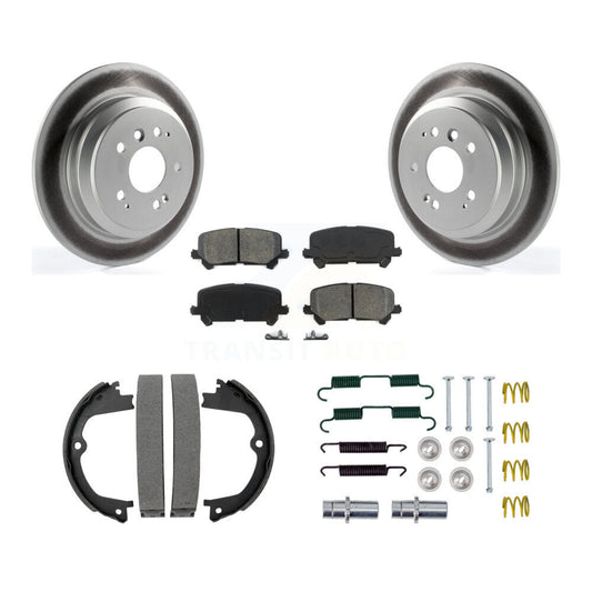 Coated Disc Rotors and Semi-Metallic Brake Pads Kit-KGS-103413 - Kit.bestparts.ca