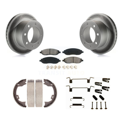 coated disc rotors and semi metallic brake pads-kgs-103416 - Kit.bestparts.ca