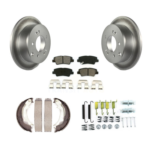 Coated Disc Rotors and Semi-Metallic Brake Pads Kit-KGS-103418 - Kit.bestparts.ca
