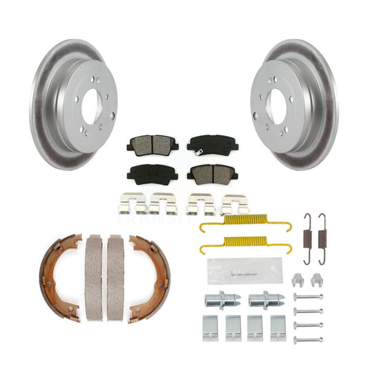 Coated Disc Rotors and Semi-Metallic Brake Pads Kit-KGS-103419 - Kit.bestparts.ca