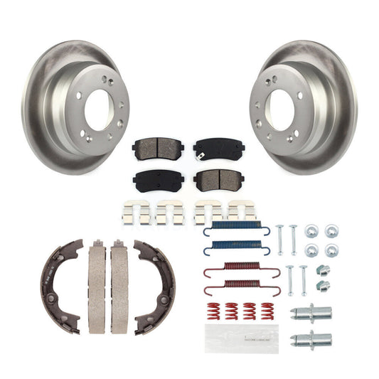 Coated Disc Rotors and Semi-Metallic Brake Pads Kit-KGS-103423 - Kit.bestparts.ca
