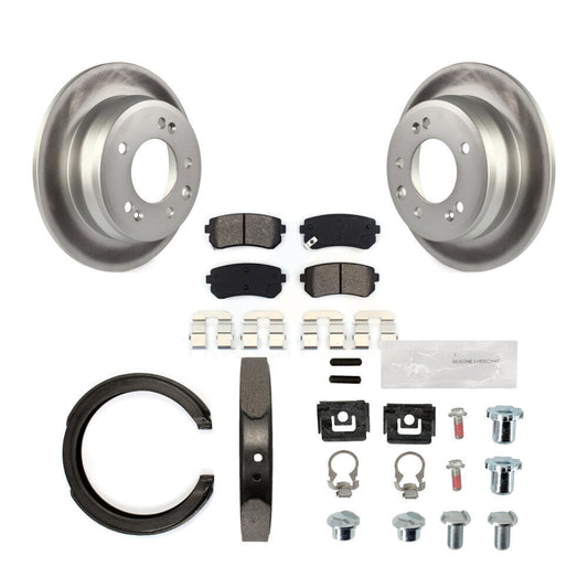Coated Disc Rotors and Semi-Metallic Brake Pads Kit-KGS-103425 - Kit.bestparts.ca