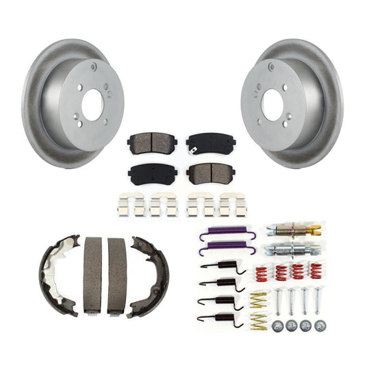 Coated Disc Rotors and Semi-Metallic Brake Pads Kit-KGS-103426 - Kit.bestparts.ca