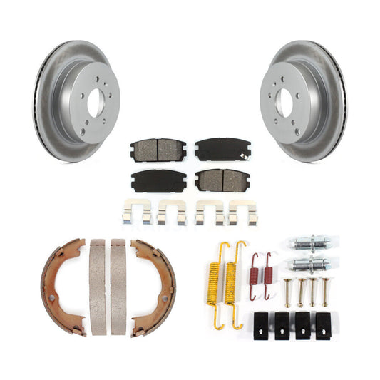Coated Disc Rotors and Semi-Metallic Brake Pads Kit-KGS-103427 - Kit.bestparts.ca