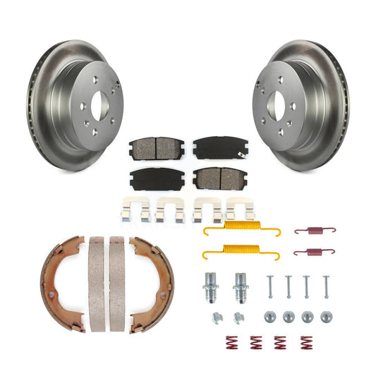 Coated Disc Rotors and Semi-Metallic Brake Pads Kit-KGS-103428 - Kit.bestparts.ca