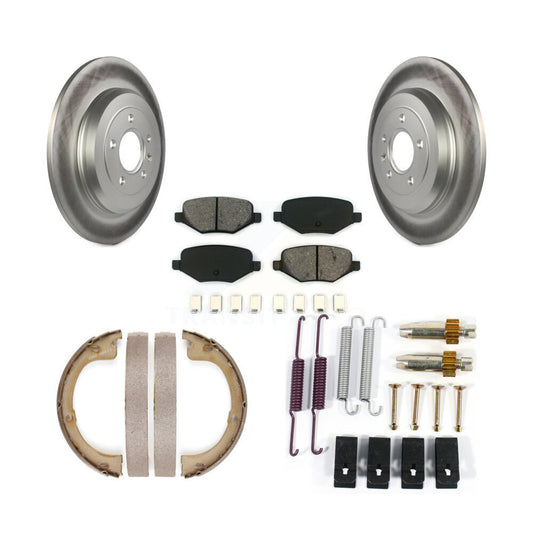 Coated Disc Rotors and Semi-Metallic Brake Pads Kit-KGS-103430 - Kit.bestparts.ca