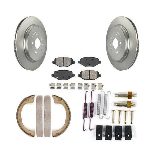 Coated Disc Rotors and Semi-Metallic Brake Pads Kit-KGS-103431 - Kit.bestparts.ca