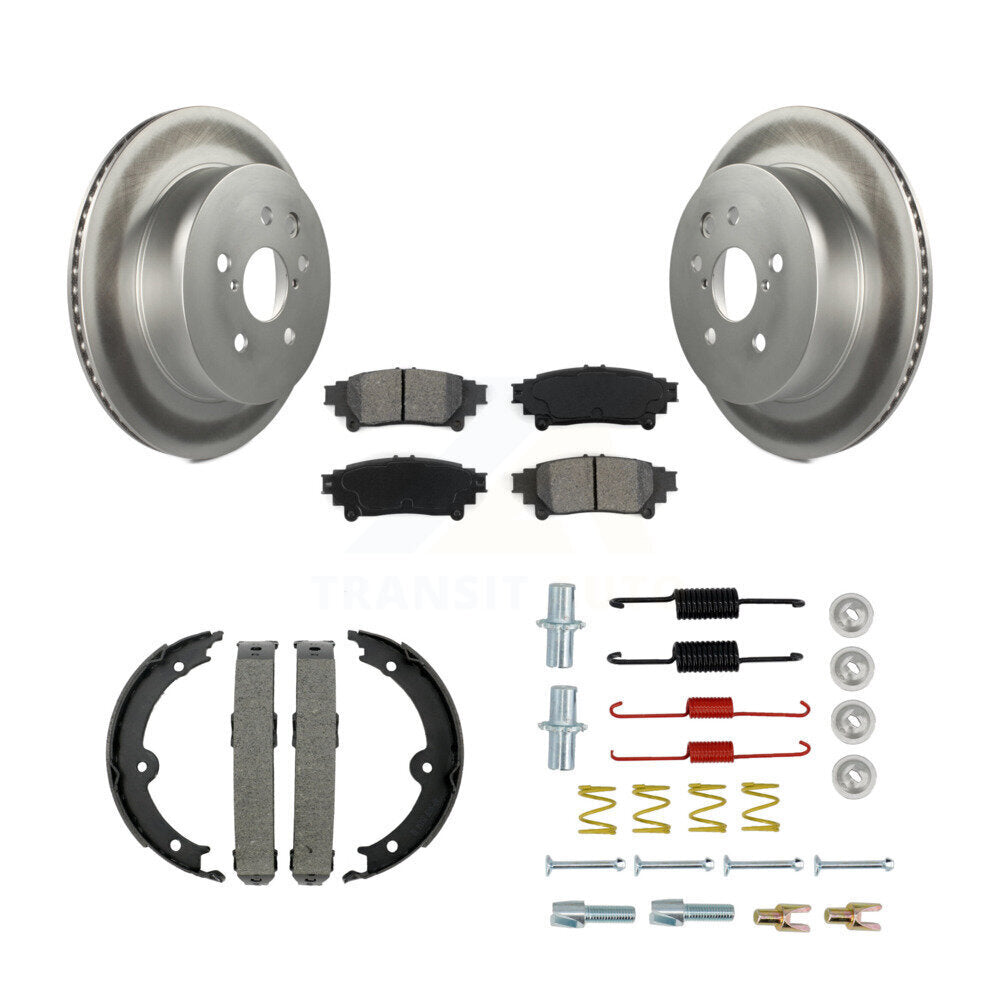 Coated Disc Rotors and Semi-Metallic Brake Pads Kit-KGS-103436 - Kit.bestparts.ca Kit.bestparts.ca