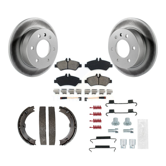 coated disc rotors and semi metallic brake pads-kgs-103437 - Kit.bestparts.ca