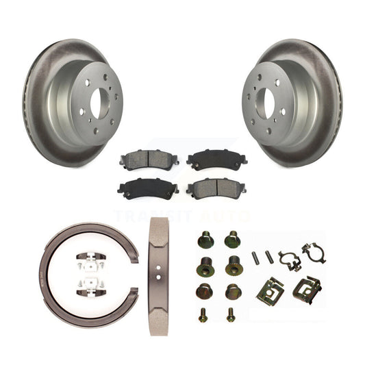 coated disc rotors and semi metallic brake pads-kgs-103447 - Kit.bestparts.ca