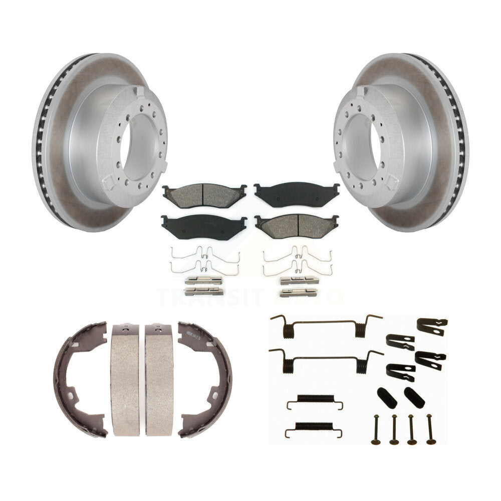 coated disc rotors and semi metallic brake pads-kgs-103453 - Kit.bestparts.ca
