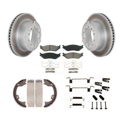coated disc rotors and semi metallic brake pads-kgs-103453 - Kit.bestparts.ca