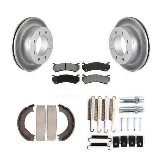 coated disc rotors and semi metallic brake pads-kgs-103462 - Kit.bestparts.ca