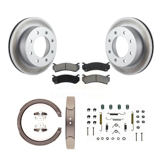 Coated Disc Rotors and Semi-Metallic Brake Pads Kit-KGS-103467 - Kit.bestparts.ca