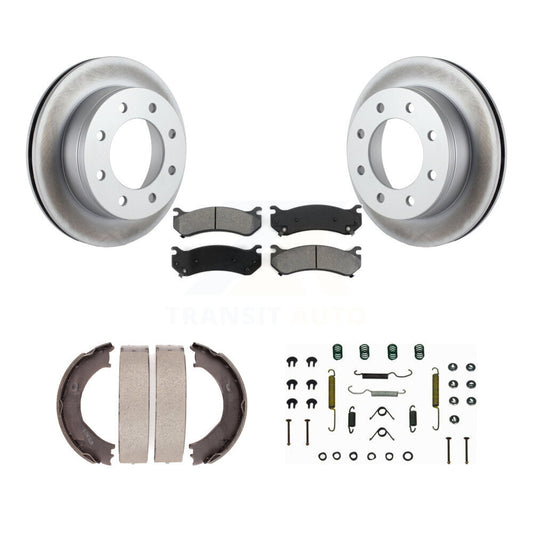 Coated Disc Rotors and Semi-Metallic Brake Pads Kit-KGS-103468 - Kit.bestparts.ca