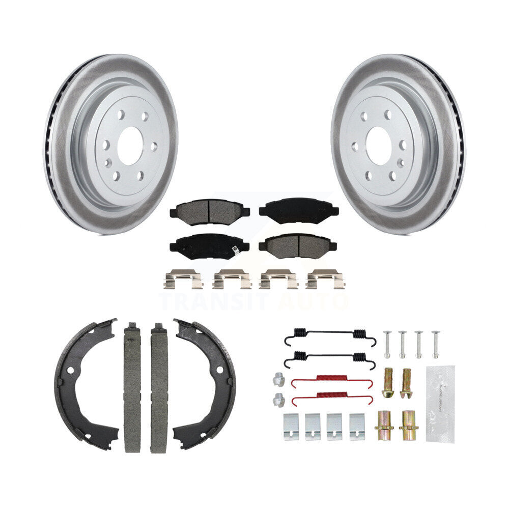 coated disc rotors and semi metallic brake pads-kgs-103472 - Kit.bestparts.ca