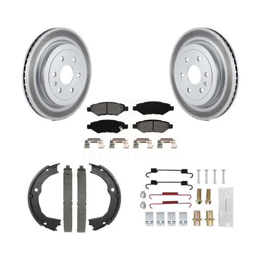 coated disc rotors and semi metallic brake pads-kgs-103472 - Kit.bestparts.ca