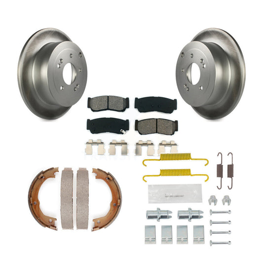 Coated Disc Rotors and Semi-Metallic Brake Pads Kit-KGS-103482 - Kit.bestparts.ca