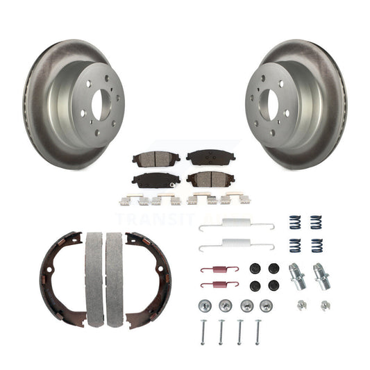 Coated Disc Rotors and Semi-Metallic Brake Pads Kit-KGS-103483 - Kit.bestparts.ca