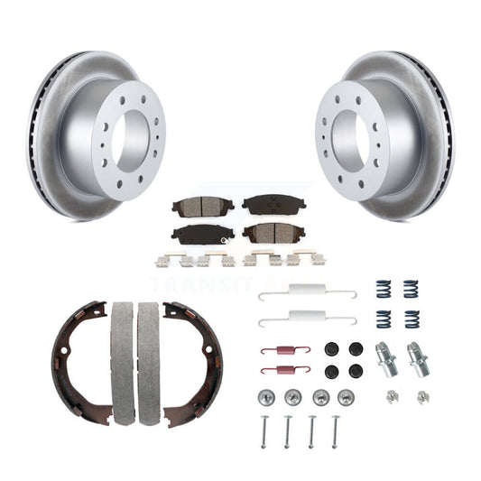 Coated Disc Rotors and Semi-Metallic Brake Pads Kit-KGS-103484 - Kit.bestparts.ca