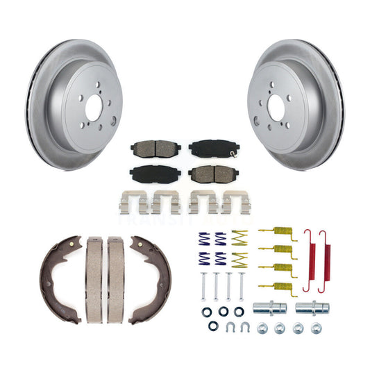 Coated Disc Rotors and Semi-Metallic Brake Pads Kit-KGS-103485 - Kit.bestparts.ca