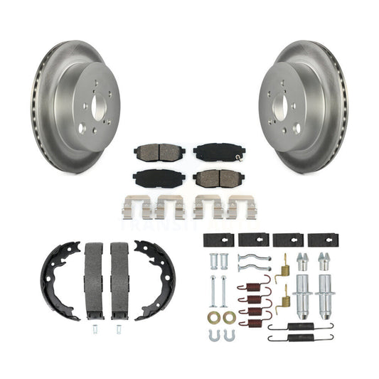 Coated Disc Rotors and Semi-Metallic Brake Pads Kit-KGS-103487 - Kit.bestparts.ca
