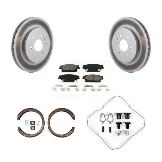 Coated Disc Rotors and Semi-Metallic Brake Pads Kit-KGS-103498 - Kit.bestparts.ca