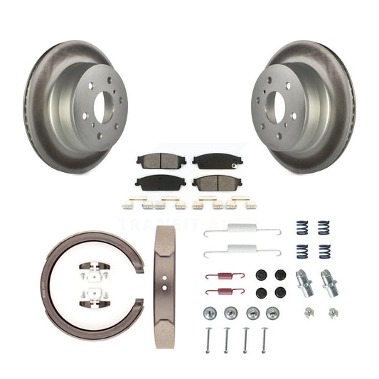 Coated Disc Rotors and Semi-Metallic Brake Pads Kit-KGS-103502 - Kit.bestparts.ca