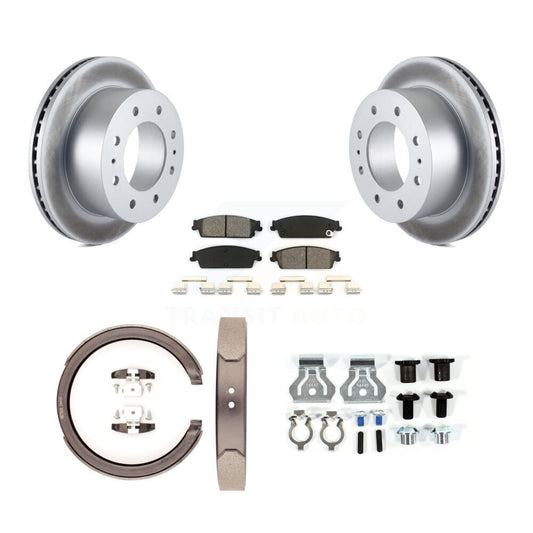 Coated Disc Rotors and Semi-Metallic Brake Pads Kit-KGS-103504 - Kit.bestparts.ca
