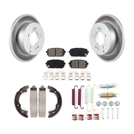 Coated Disc Rotors and Semi-Metallic Brake Pads Kit-KGS-103505 - Kit.bestparts.ca