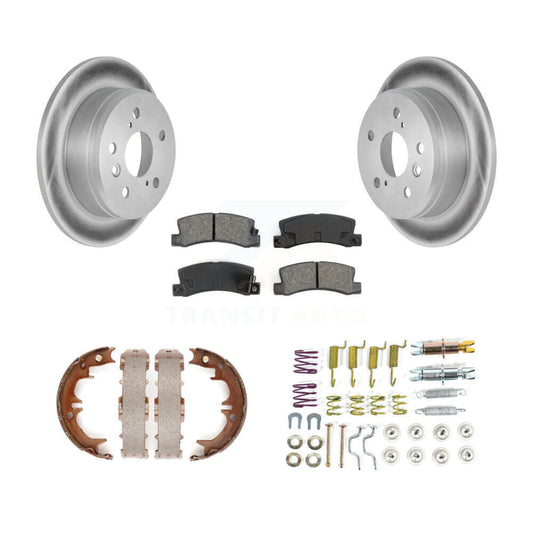 Coated Disc Rotors and Semi-Metallic Brake Pads Kit-KGS-103508 - Kit.bestparts.ca