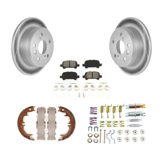 Coated Disc Rotors and Semi-Metallic Brake Pads Kit-KGS-103509 - Kit.bestparts.ca
